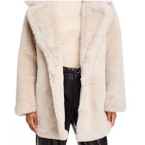 Steve Madden Cream Teddy Jacket